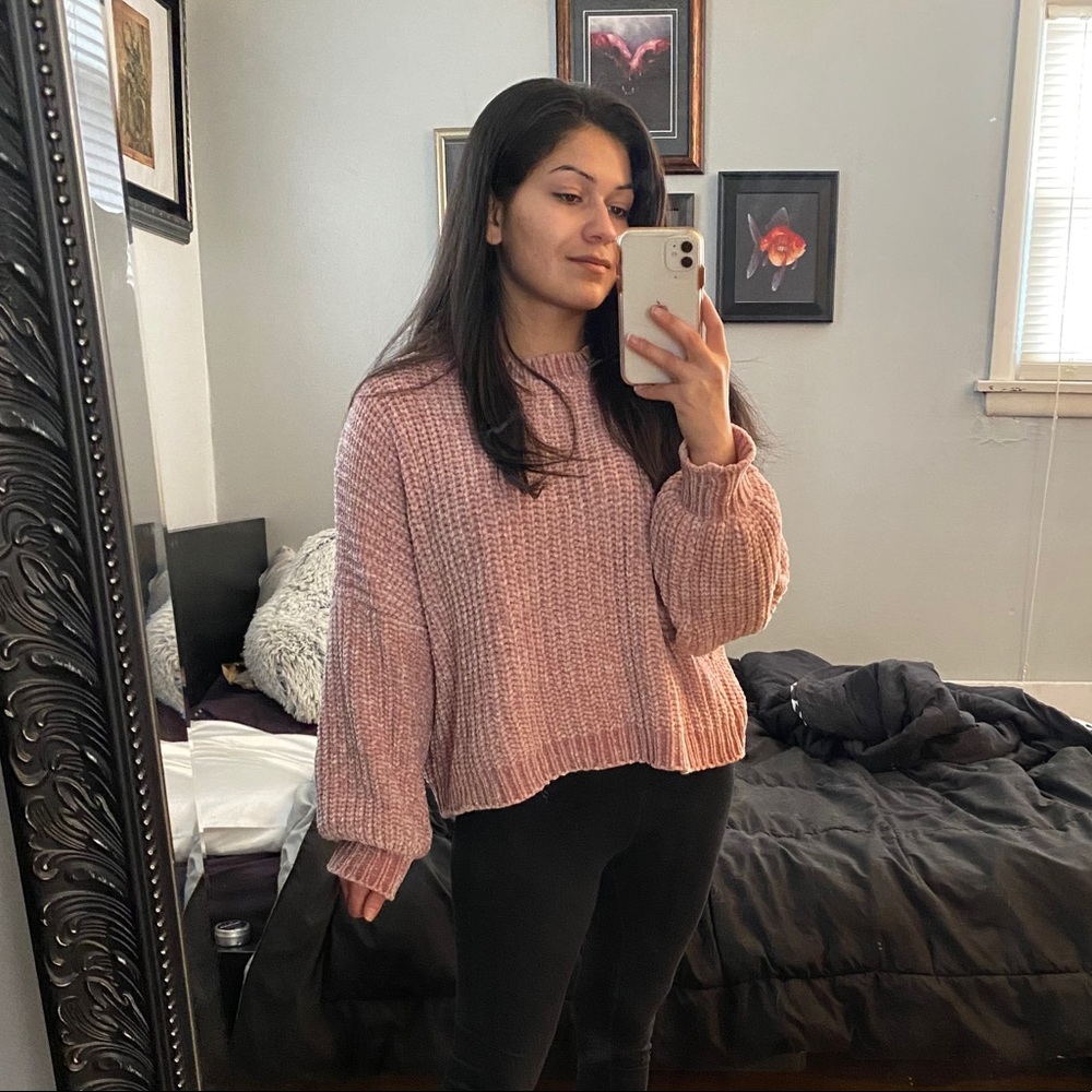 Showpo Pink Knit Sweater